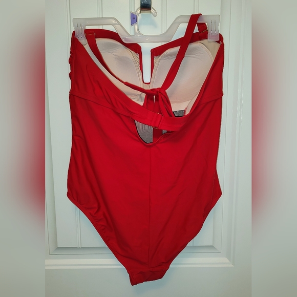 Women's U-Wire Full Coverage One Piece Swimsuit - Kona Sol sz. 18 - Picture 3 of 9